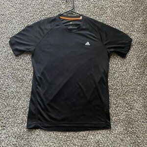 Adidas Black And Orange Sportswear T-shirt